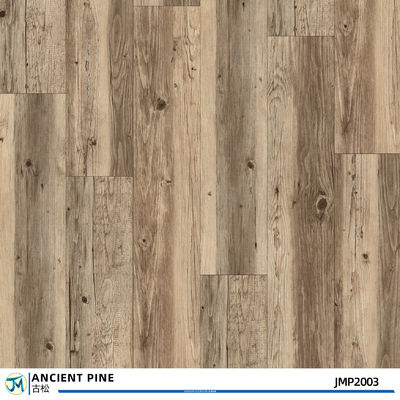 Light SPC Pine Wood Flooring Plank Boards 7"X48"